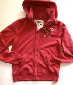 肉厚！HOLLISTER 超厚地エリ＆フードで首元あったかパーカー ジャケットM