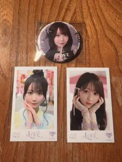 大谷映美里 みりにゃ 缶バッジ 4カット フォトカード まとめ売り