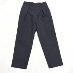 3759【美品】マーカウェア ダブルタックトラウザーパンツ ワイドパンツ