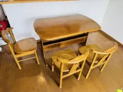 福岡発 ダイニング テーブル セット 椅子 インテリア ちゃぶ台 リビング