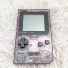 任天堂 ゲームボーイポケット クリア ゲーム機 Nintendo ニンテンドー