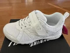 SHUNSOKU LEJ 7870 白/白 21.0 EE 女の子　俊足　内靴