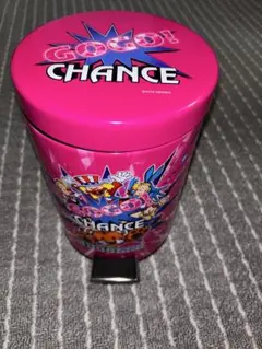 ジャグラー GOGO! CHANCE ペダル式ゴミ箱 ピンクのサムネイル