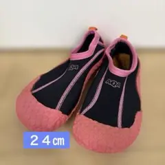 AQAマリンシューズ　24センチ ピンク