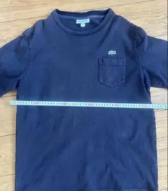 LACOSTE ネイビー ポケット付き Tシャツのサムネイル