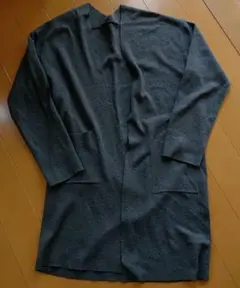 プラステ ダークグレー カーディガン Mサイズ