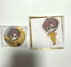 ヒプノシスマイク スイパラコラボ第5弾 缶バッジ  アクスタ セット 夢野幻太郎