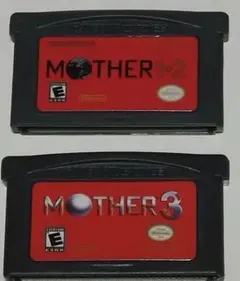 海外版のマザー1＋2とマザー3の2本セットです。