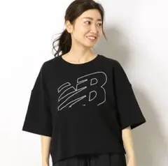 New Balance ブラック Tシャツ Mサイズ
