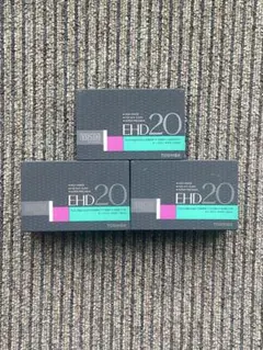 【未開封】TOSHIBA VHS EHD20 ビデオカセット 3個セット