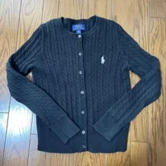 Polo Ralph Lauren ブラック カーディガン サイズ7