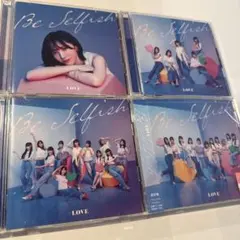 =LOVE イコラブ BeSelfish CD 4枚セット