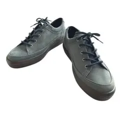 【新品】ecco soft メンズ　撥水レザー　靴　ブルーグレー　25.5㎝