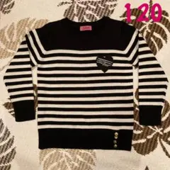 jenni☆ジェニィ☆ボーダー☆ニットセーター(120)
