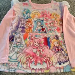 試着のみ　プリキュアオールスターズ　光るパジャマ　上のみ。