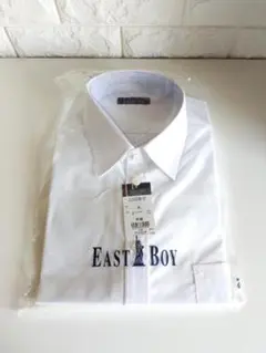 EAST BOY 半袖スクールシャツ BL　【新品】【未使用】【メンズ】