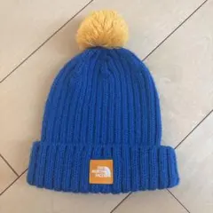 THE NORTH FACE ベビーニット帽 青
