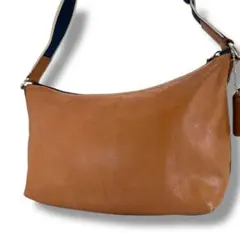 美品★COACH ショルダーバッグ ヘリテージウェブレザー/茶 F70559 COACH（コーチ） ヘリテージウェブ ブラウン 茶 レザー F70559