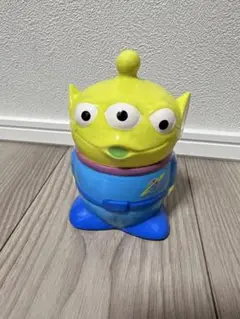 ディズニー　トイストーリー　エイリアン　貯金箱　陶器　リトルグリーンメン ディズニー トイストーリー リトルグリーンメン エイリアン 陶器
