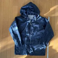 OUTDOOR PRODUCTS フード付きレインコート ネイビー キッズ130のサムネイル