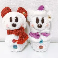 スノースノーミッキーミニーsnosnowペア東京ディズニーDisneyland