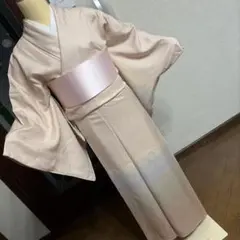 値下げ‼️付け下げ　着物 暈し染め ピンク系 和装⭐️袷　新品