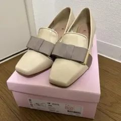 DIANA リボン パンプス 23.5cm ダイアナ