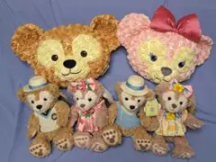 ディズニーリゾート　ダッフィー & シェリーメイ ぬいぐるみ　まとめ売り