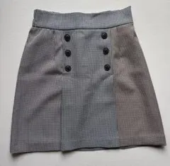 earth music&ecologyチェック柄 プリーツスカート