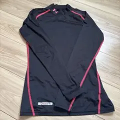 Under Armour heatgear 長袖シャツ 黒/赤