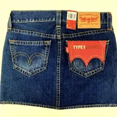 デットストックLEVI'S TYPE 1 JEANS 新品デニムミニスカート M
