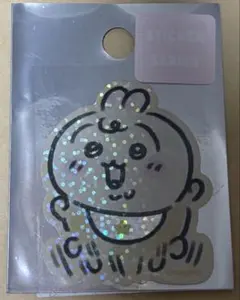 ちいかわ ちいかわベビー スマホに貼れるサイズのステッカー うさぎ