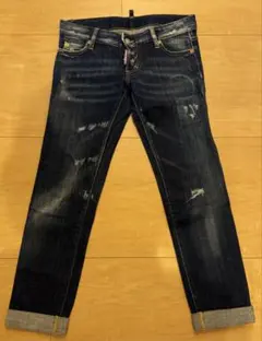 新品未使用DSQUARED2 ダメージ スリムフィット レディース XS相当