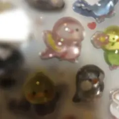 動物キャラクター ステッカーセット