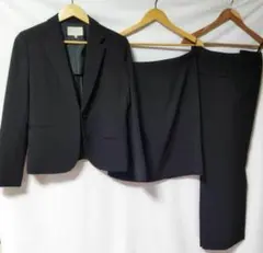 黒 ビジネススーツ （ストライプ）ジャケット スカート パンツ
