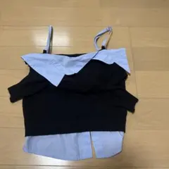 chico ニットキャミソール　アシンメトリーのサムネイル