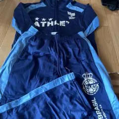 ATHLETA サッカーウェア　ジャケットとパンツセット 140㎝