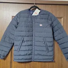 新品タグ付き　DANTON ネイビー インナーダウン XS