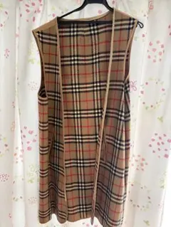 「古着」Burberry ライナーのみ　イングランド製　ウール100% 希少