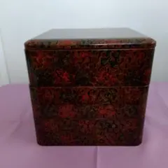 【超希少品】 津軽塗 （ラメ入り）　唐塗　提重　三段　重箱 2025年最新】三段重 津軽塗の人気アイテム - メルカリ
