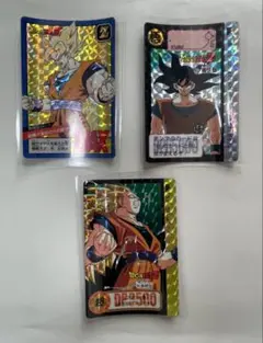 当時物】ドラゴンボール カードダス キラ3枚セット - メルカリ