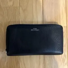 PICARD 黒 レザー 長財布
