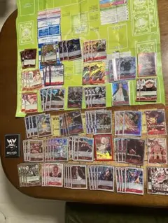 ONE PIECEカードゲーム 赤髪海賊団 デッキパーツセット　美品のサムネイル