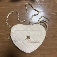 seemi by nice claup ハート ショルダーバッグ キルティング