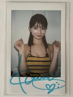 希少！即完売のレアチェキ】瀬戸環奈 直筆サイン入りチェキ⑦ - メルカリ