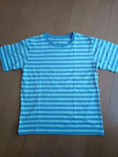 ボーダー 半袖 Tシャツ ライトパープルのサムネイル