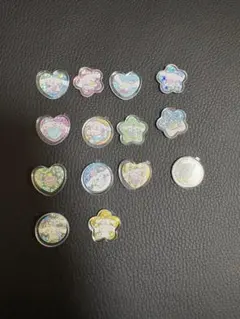 正規品　シナモロール　おはじきシール14個