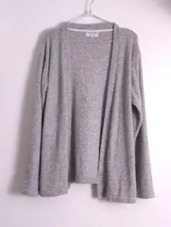 FREAK'S STORE ボタンレス カーディガン グレー L