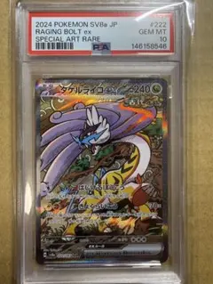 PSA10タケルライコex SARテラスタルフェスex 222/187