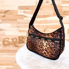 LESPORTSAC ヒョウ豹柄ショルダーバッグ yoko swag - メルカリ